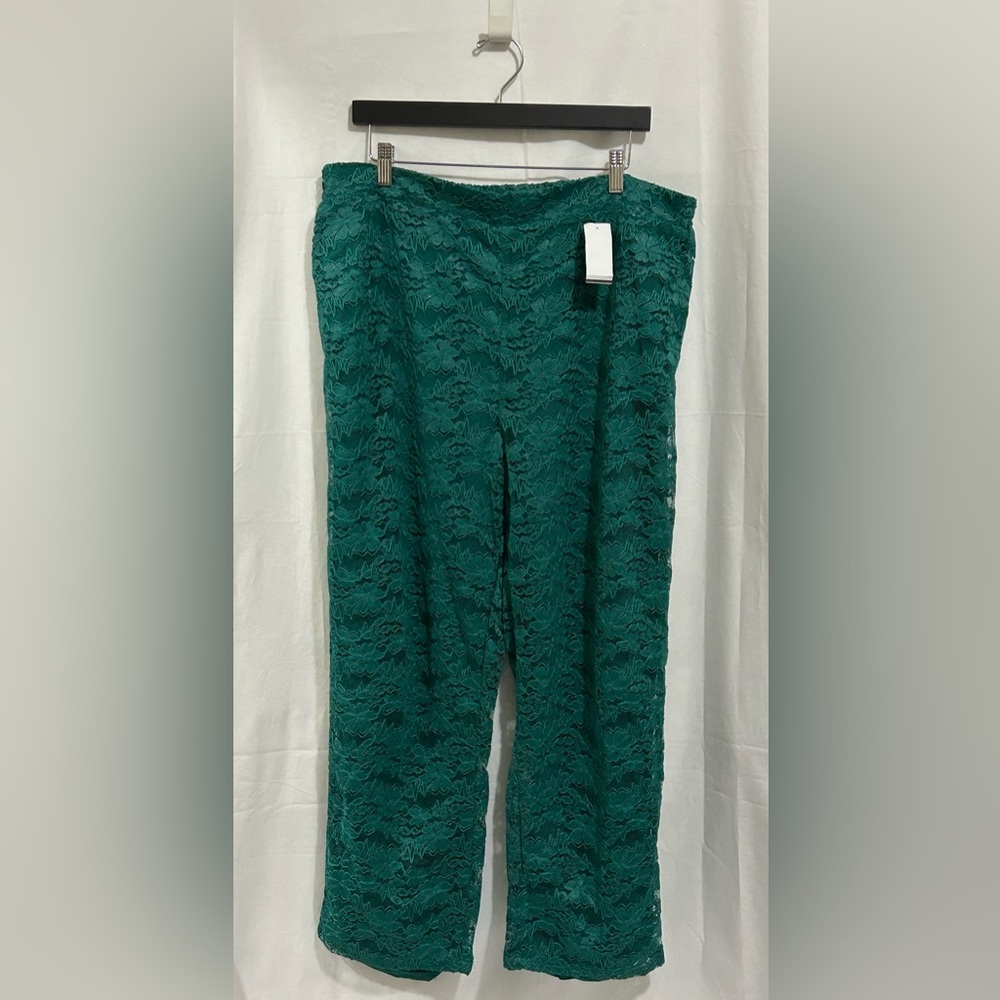 Draper James - Teal Lace Women's Pants